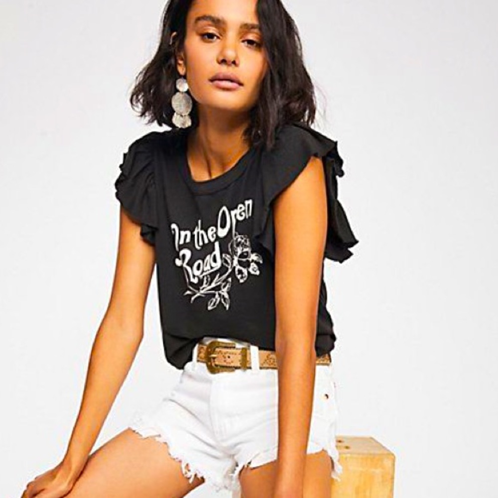 Free People On The Open Road Tee